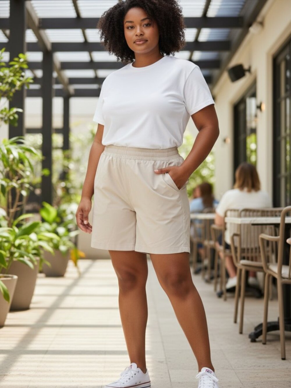 1087 WOMENS 4X SHORTS BY STRETCH TECH